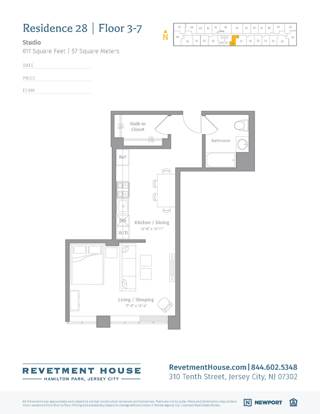 Floorplan - Revetment House