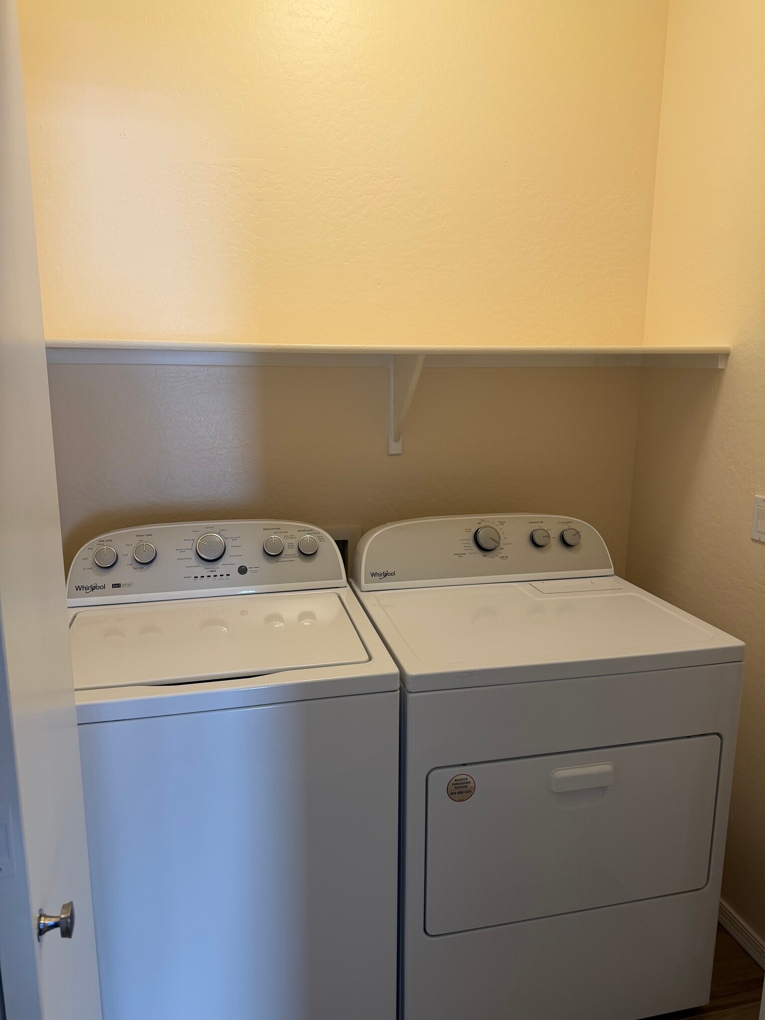 Washer and dryer - 2600 E Springfield Pl