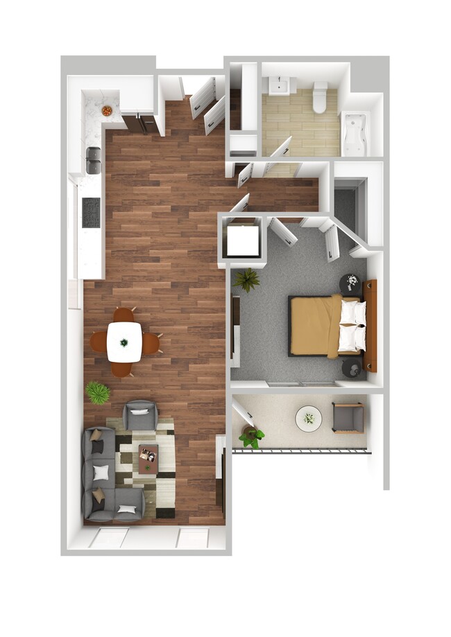 Floorplan - The Elm at Island Creek Village