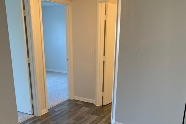 Hallway in a 2 bedroom - Windover Oaks