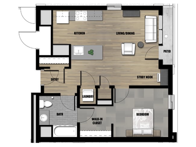 Floorplan - 9th East Lofts