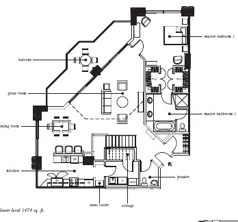 3BR/3.5BA - Gallery Condominiums
