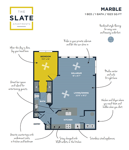 Floorplan - The Slate