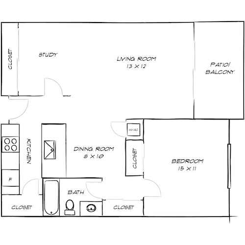 Floorplan - Villas of Pasadena