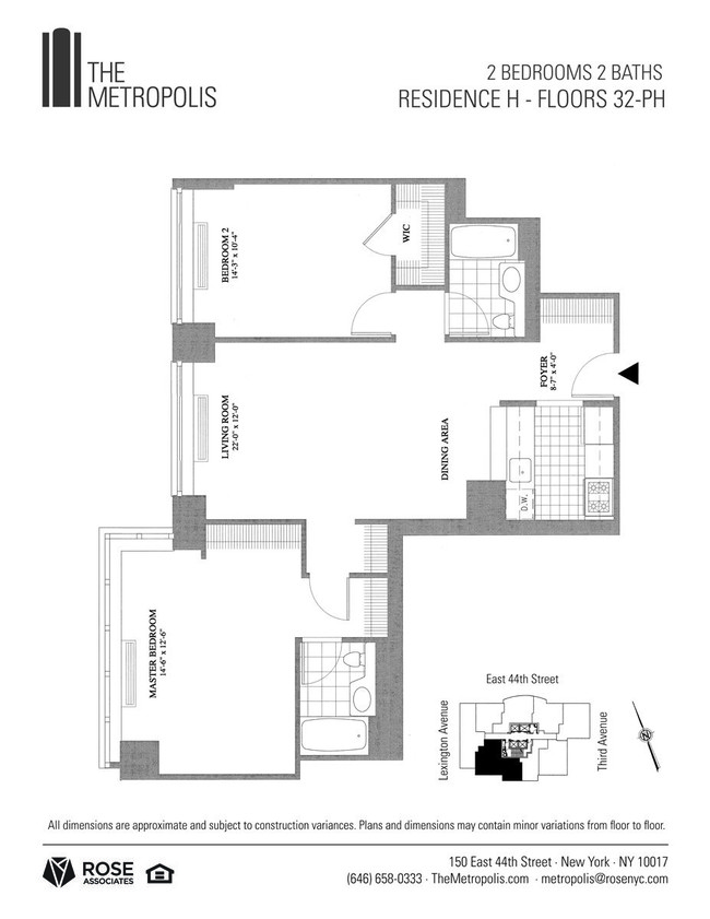 Floorplan - The Metropolis