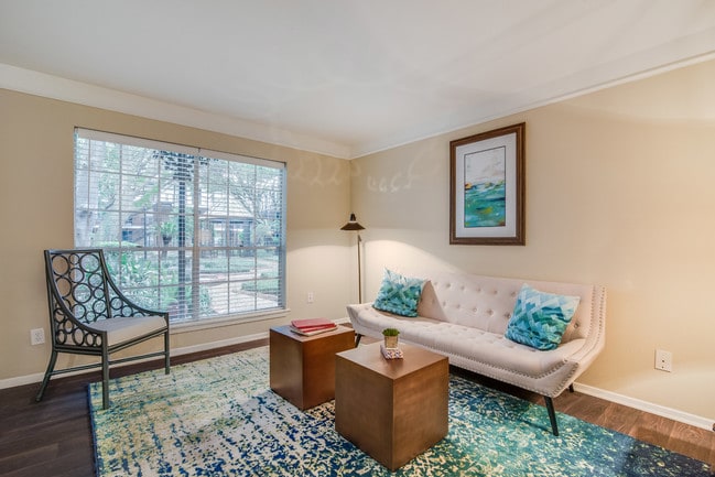 Stunning courtyard views from select homes - Allen House Apartments