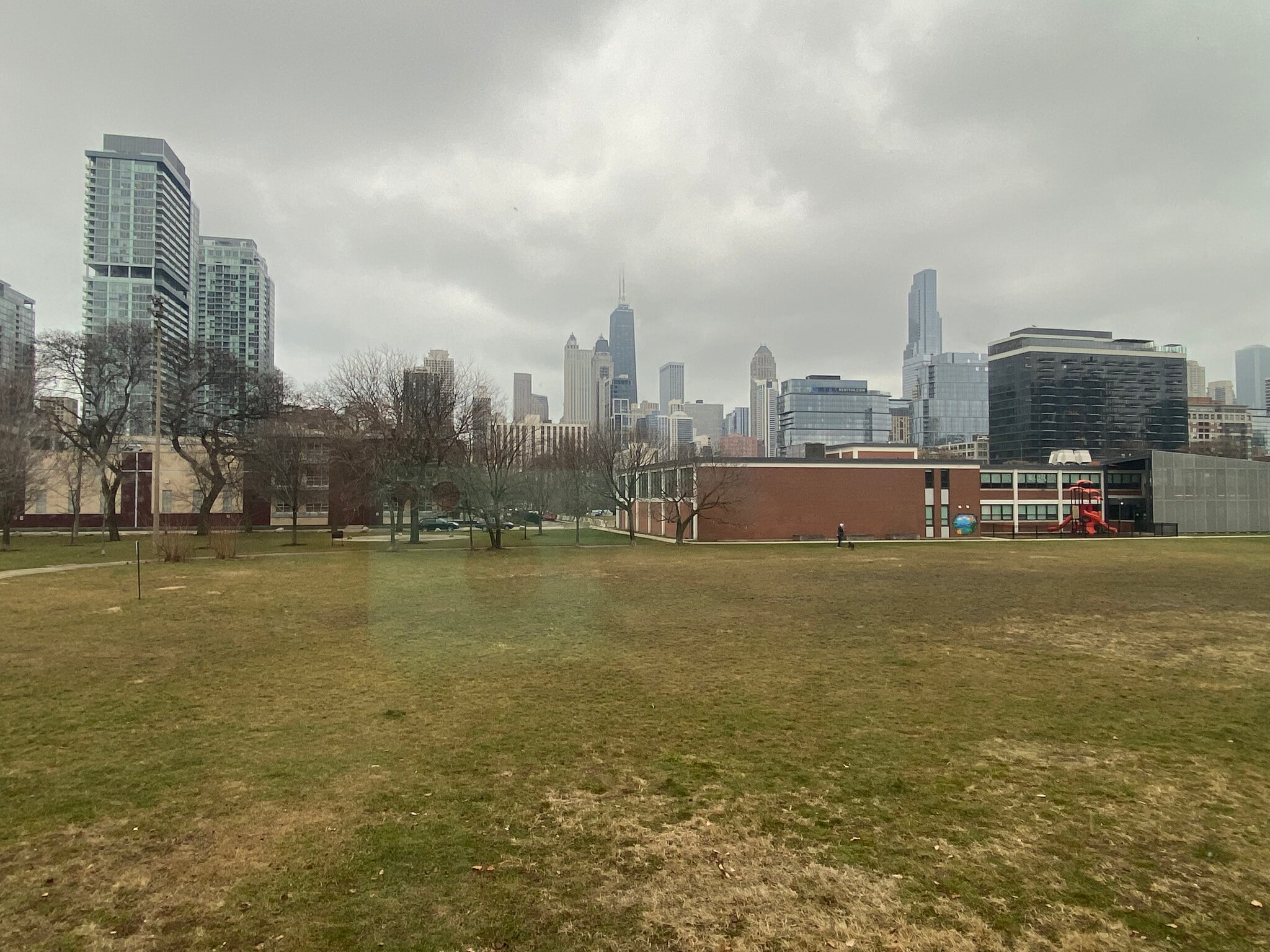 Park adjacent to home - 435 W Hobbie St