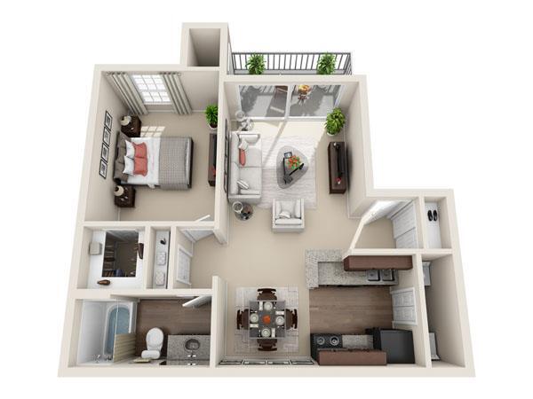 Floorplan - Signature Point Apartment Homes