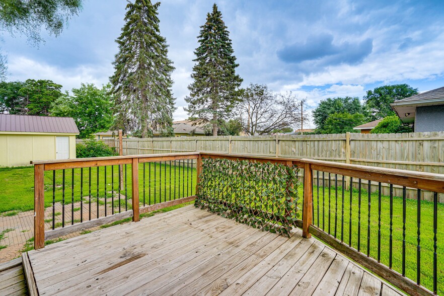 Back Patio - Deck was recently stained (not pictured) - 4848 N 6th St