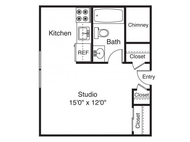 Floorplan - Landings on the Trail Apartment Homes