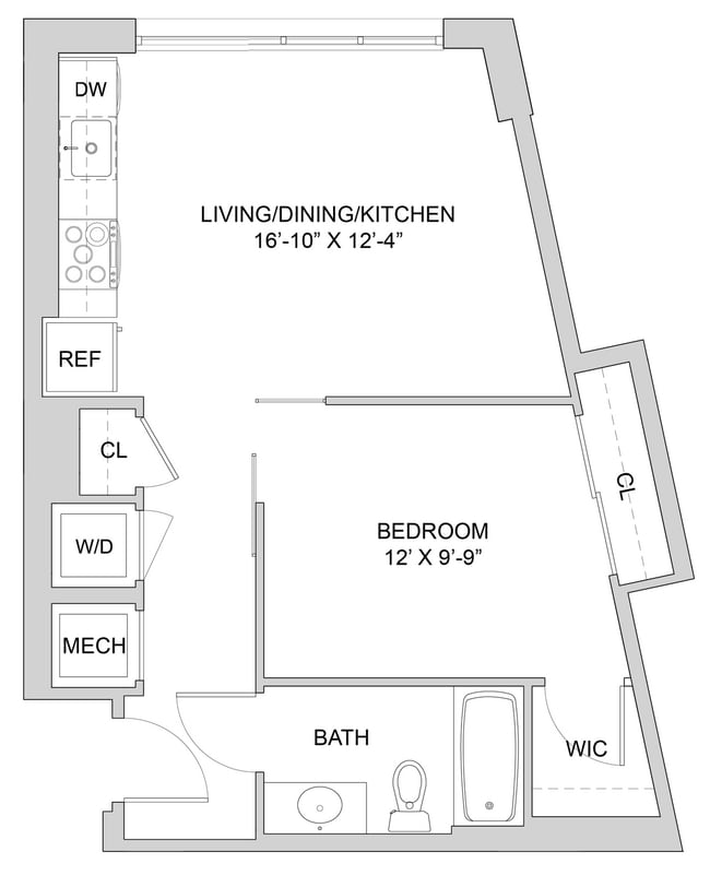 Floorplan - The Modern at Art Place