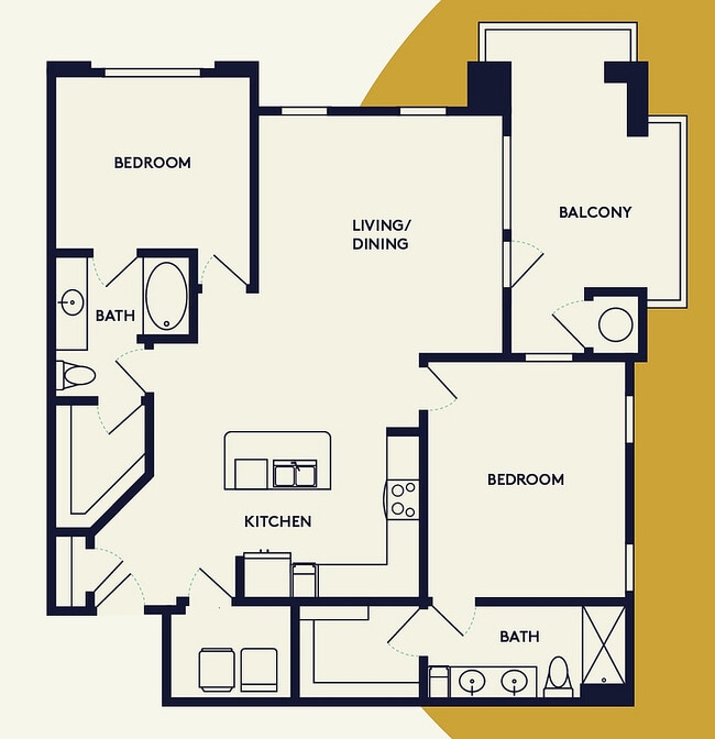 B2-ALT4 | 2bed 2bath - Creekside Park The Grove