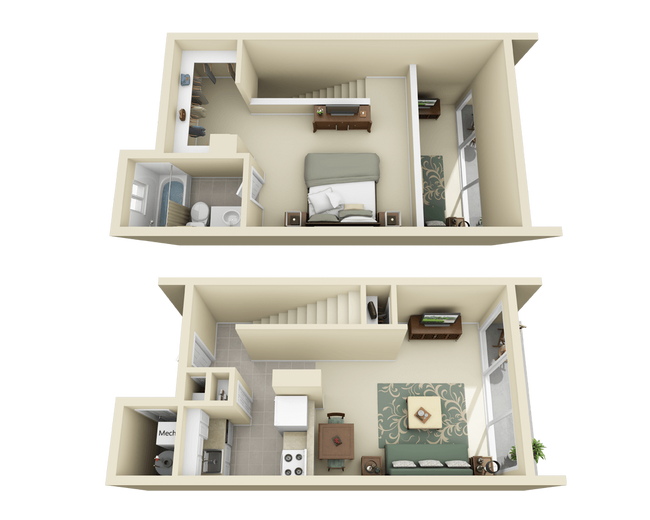 Floorplan - Bridgelight Townhomes