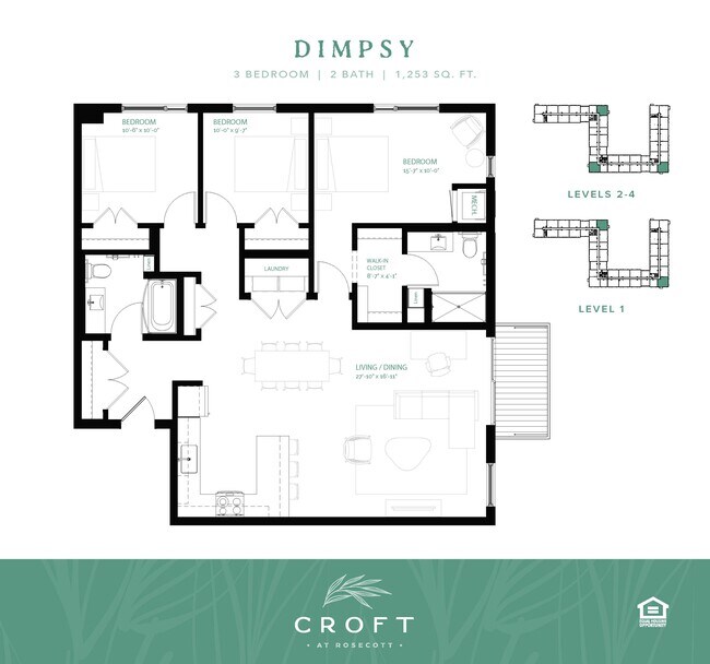 Floorplan - Croft at Rosecott