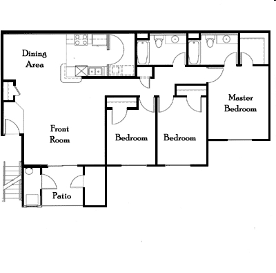 3BR/2BA - Cambridge Crossing Apartments