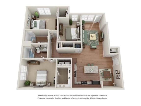 Floorplan - Flora 4050