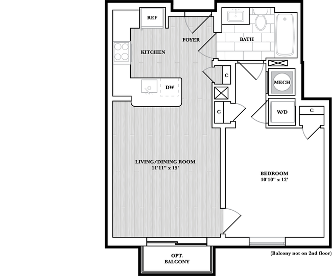 Floorplan - Cathedral Commons