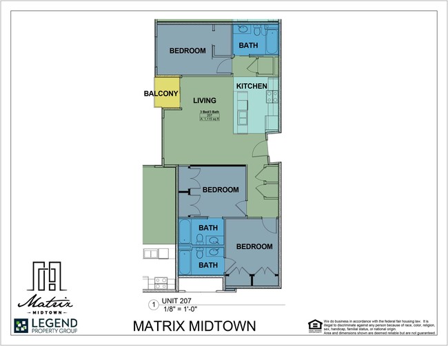 Floorplan - Matrix Midtown