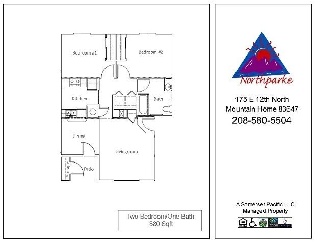 Floorplan - Northparke Apartments
