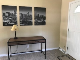 front hall - 1005 Moss St