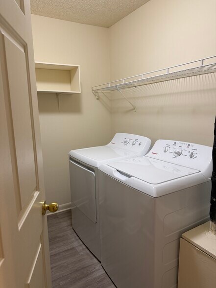 Separate laundry room full size washer & dryer - 119 Michael Dr