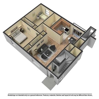 Floorplan - Vista Villa Apartments