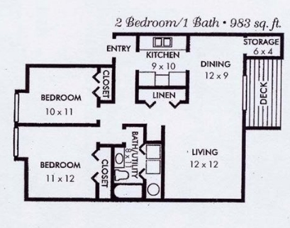 2BR/1BA - Spring Mountain Apartments