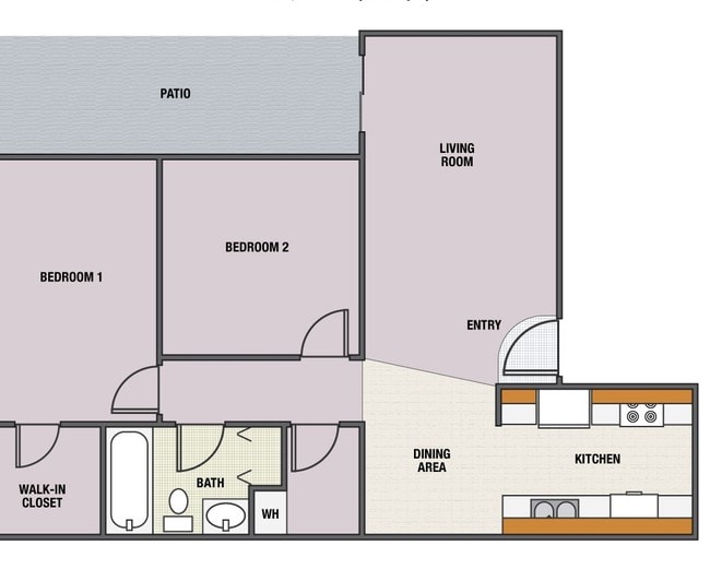 2BR/1BA - Riviera Village