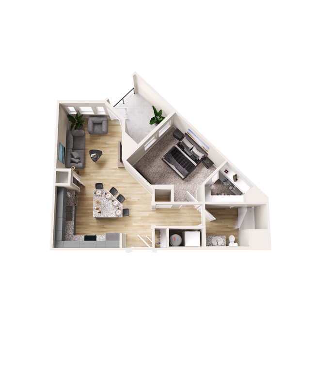 One Bedroom Apartment in Greenville, TX with a walk-in closet - Aspire at Greenville