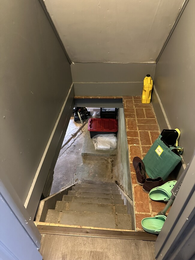 Basement entrance - 30 Columbia Ave