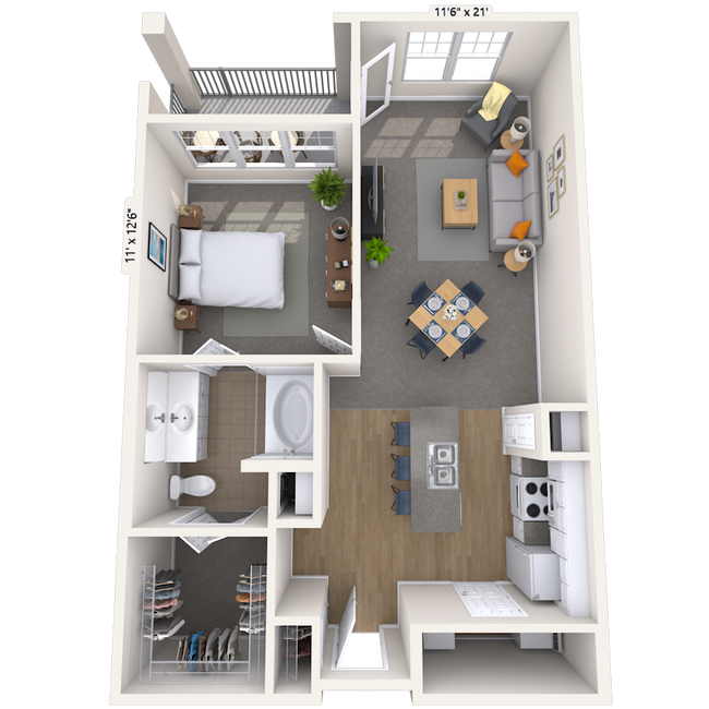 Floorplan - MAA Bella Casita