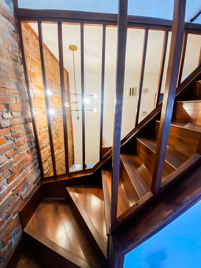 Stairs Leading to Second Floor - 505 N Rodney St