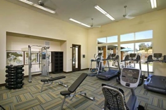 community gym - 680 Fernleaf Drive