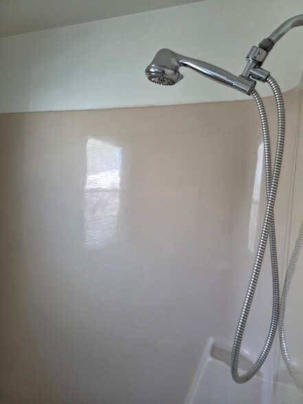 Bathtub with shower - 496 Mercer Rd