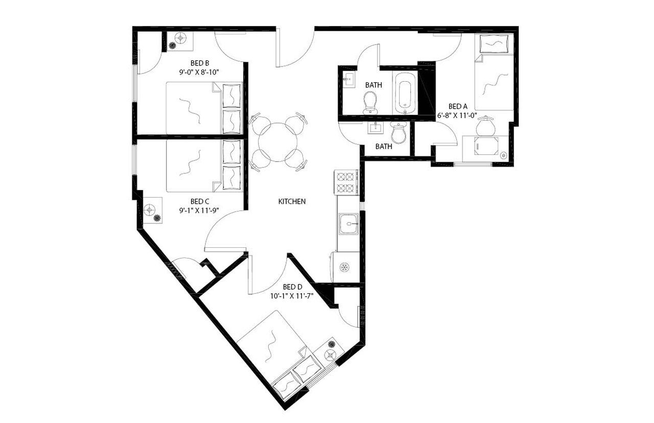 Building Photo - Room in Shared 4 bed/1.5 bath home