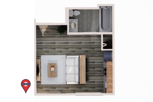Floorplan - 321 E Florence Ave
