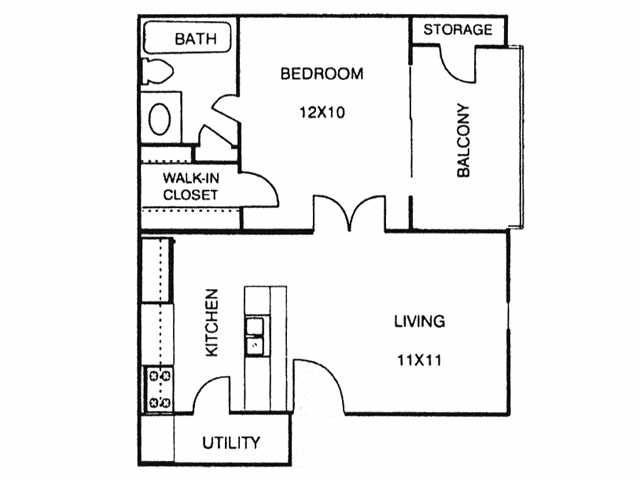 1BR/1BA - Vista Meadows