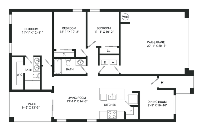 Floorplan - Broadway North at Estrella Vista