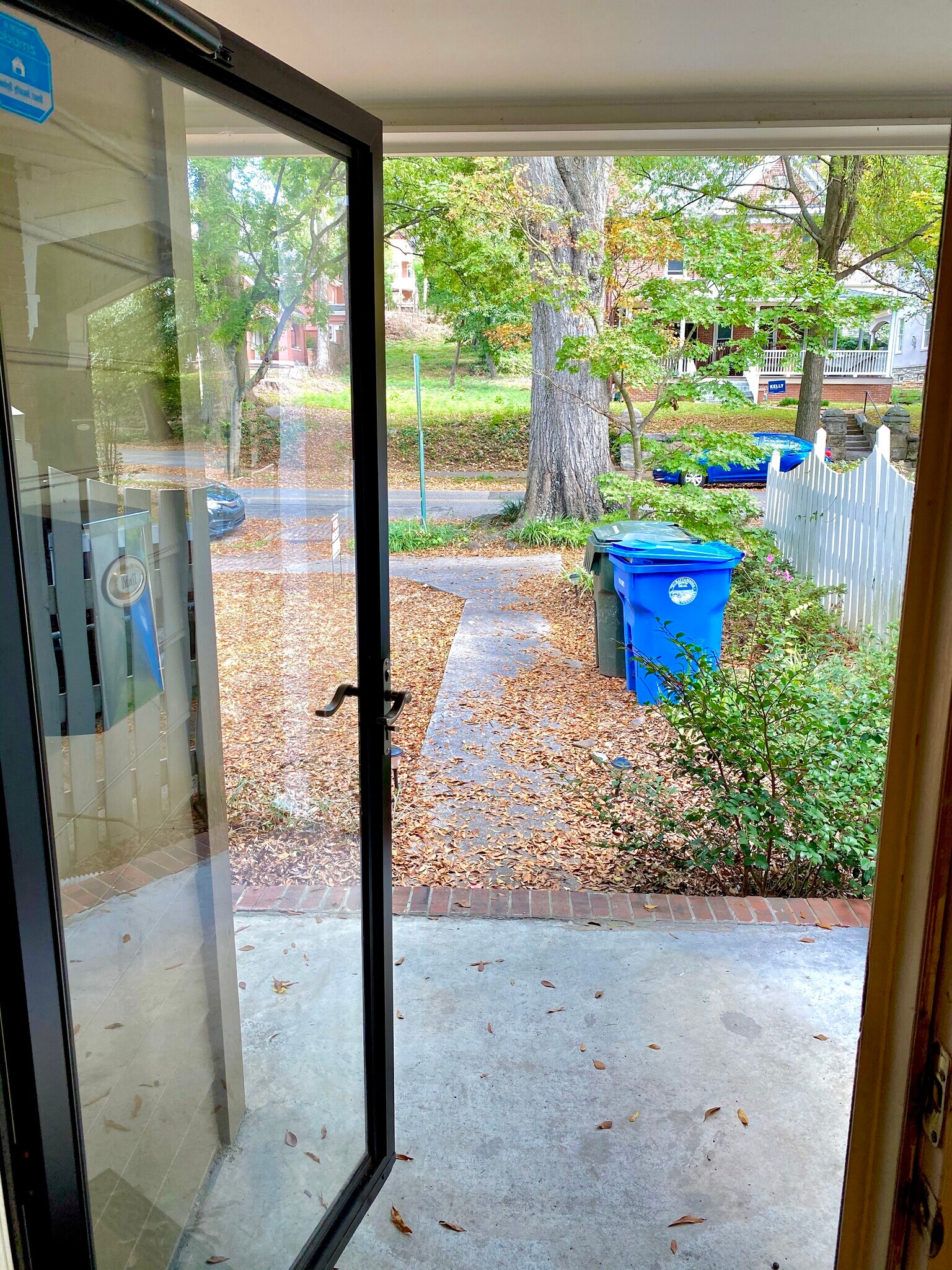 View from front door - 816 Oak St