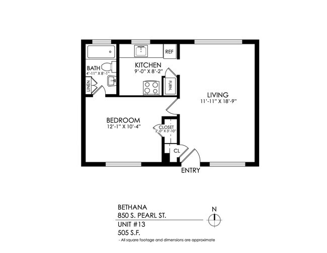 Floorplan - The Bethana Apartments