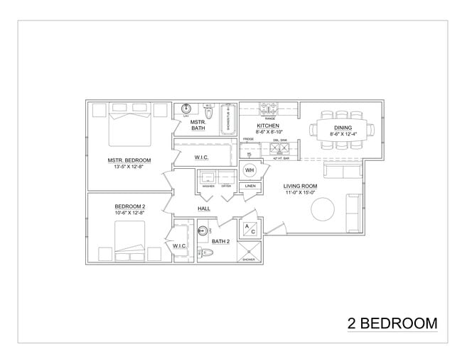 2-Bed / 2-Bath with Furniture - The Avalon at Del Mar