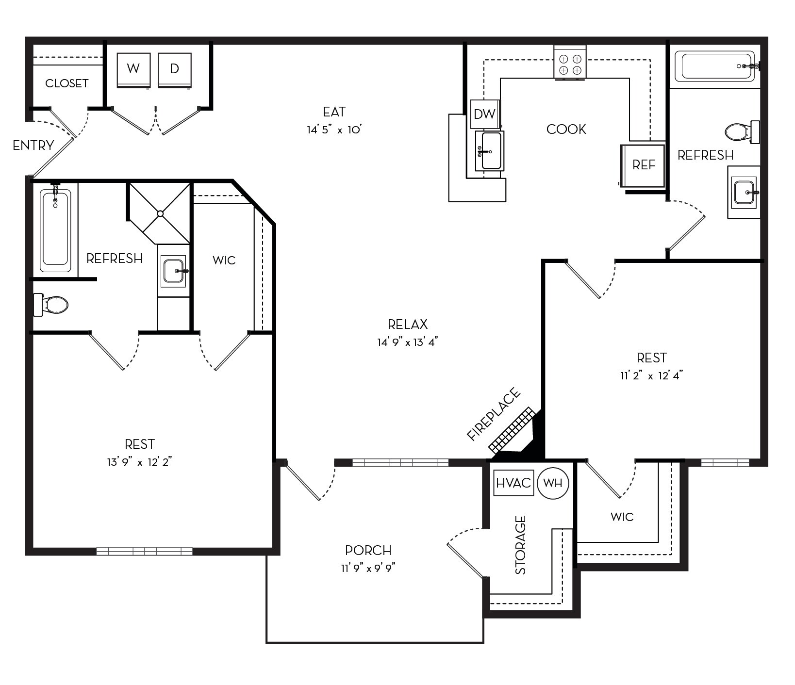 Stone Gate Apartments 201 Stonebriar Cir Spring Lake NC 28390