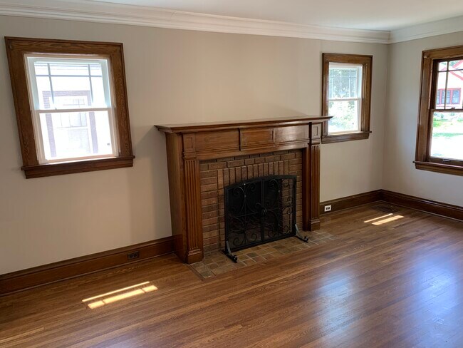 Livingroom, wood burning FP - 4021 23rd Ave S