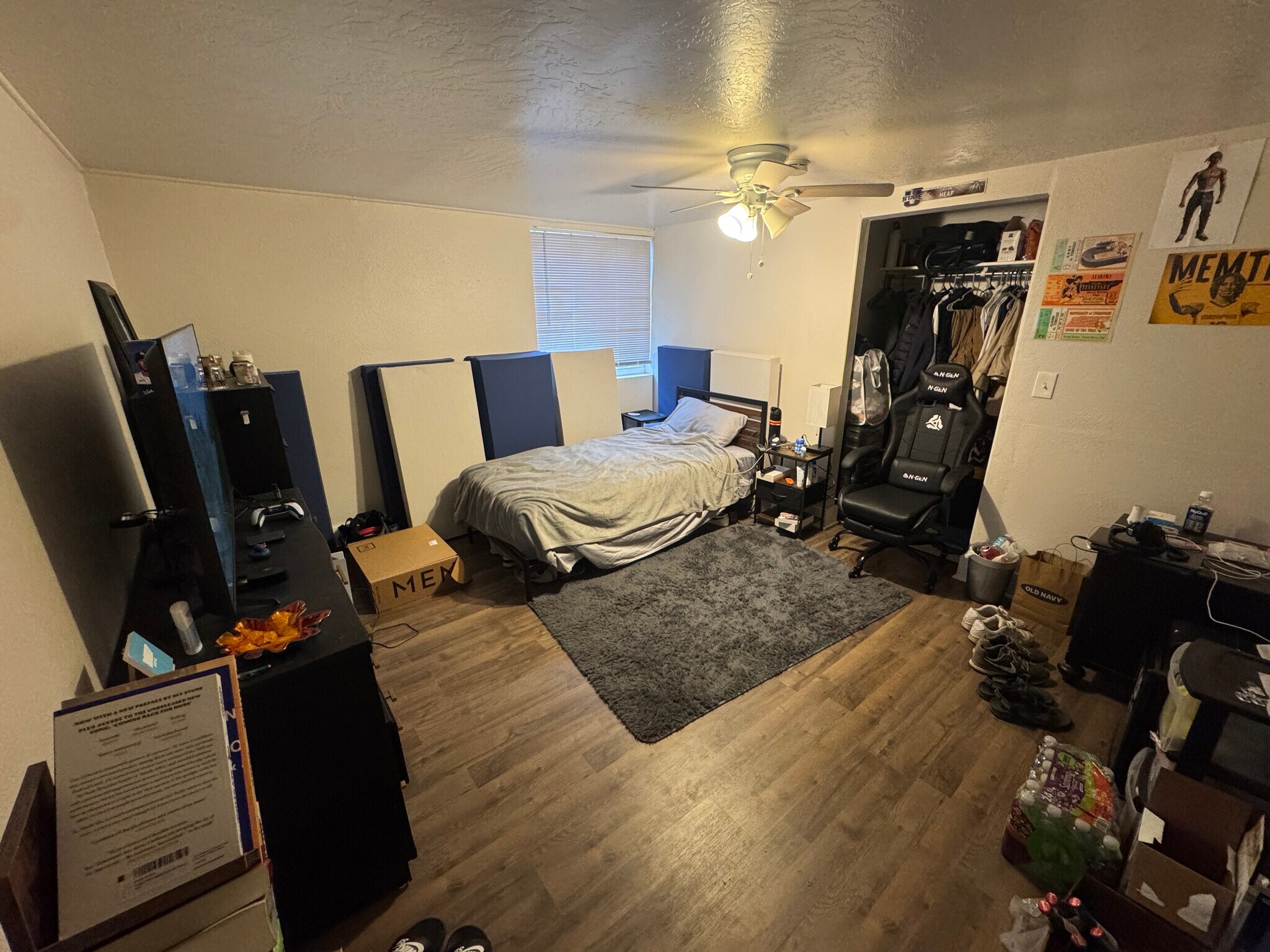 Bedroom view from doorway - 442 S 1350 E