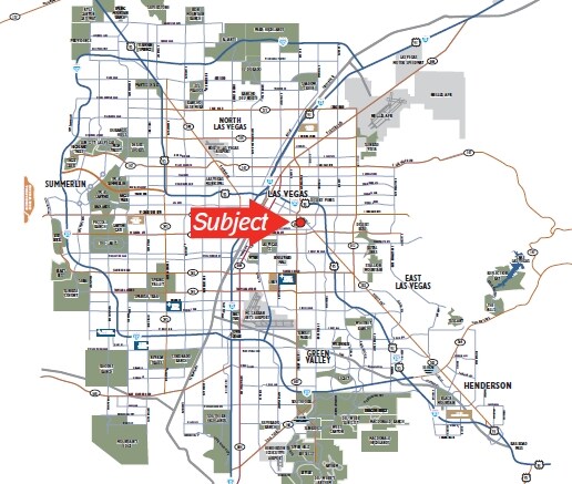 Location Map - Clarkdale Arms Apartments