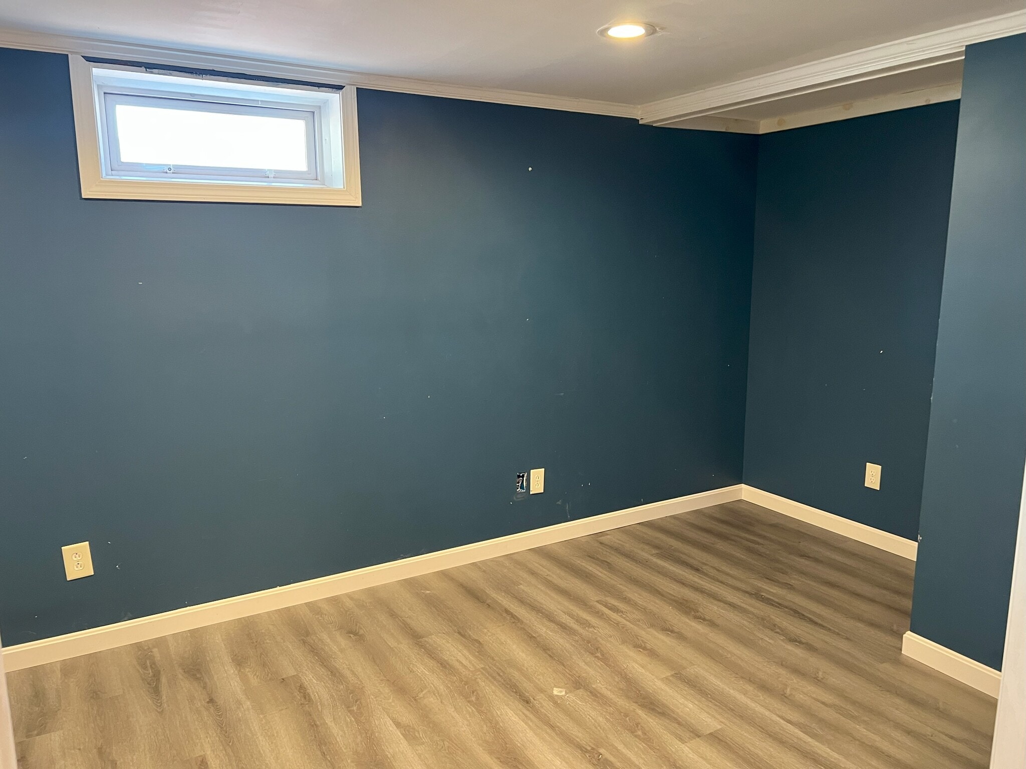 Basement finished area - 96 Skillings St