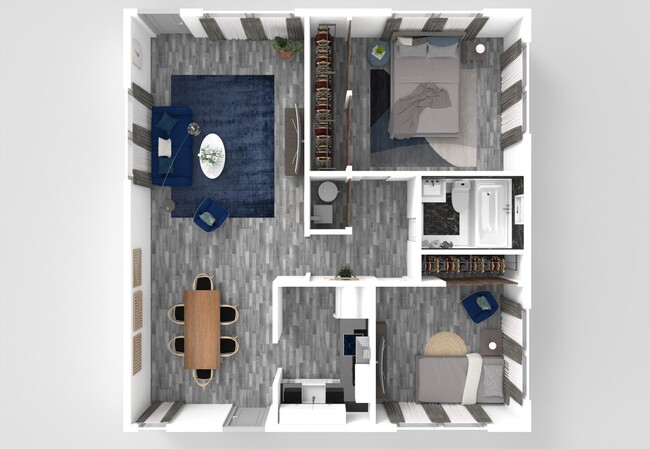 Floorplan - Tropical View Apartments Margate