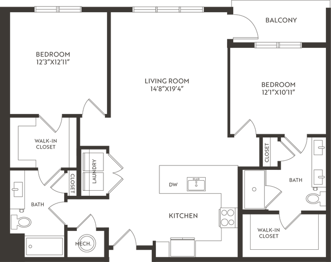 Floorplan - Carrington at Oak Hill