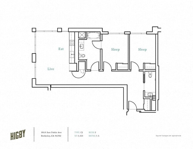 Floorplan - Aquatic Higby