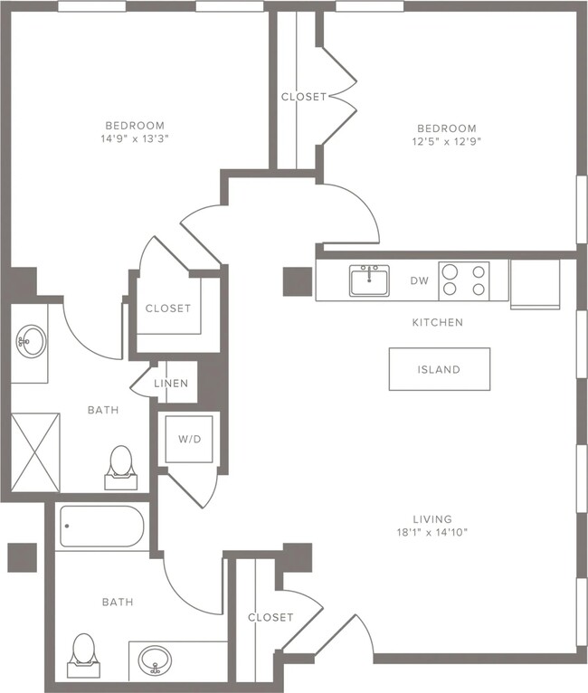 B09 2 bedroom - Modera Lofts